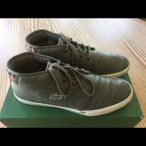 Lacoste men’s size 10.5 leather sneakers